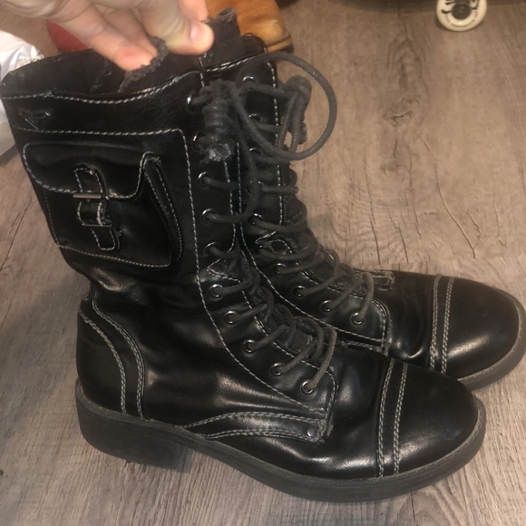 Roxy combat boots - Picture 3 of 4